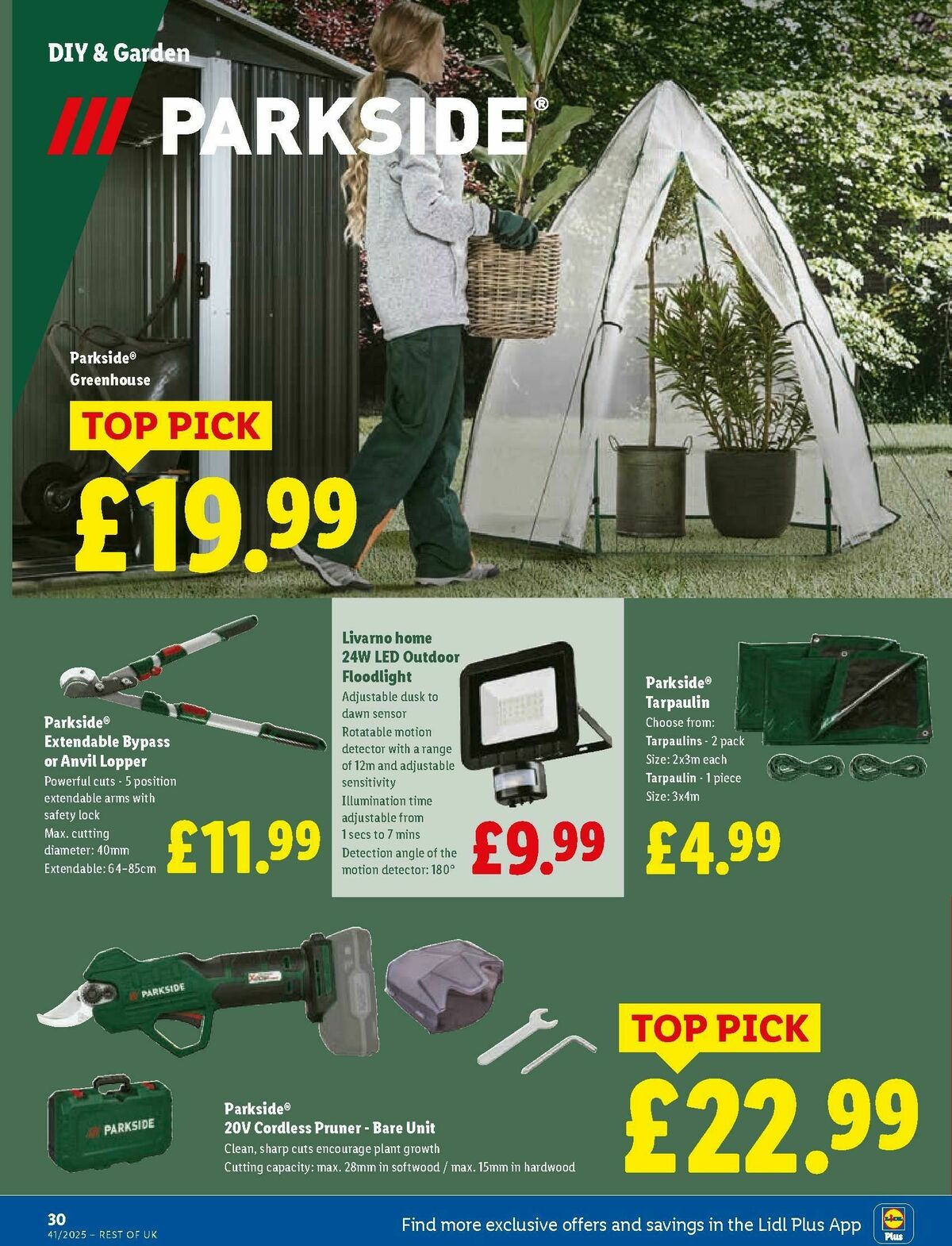 LIDL Offers from 9 October