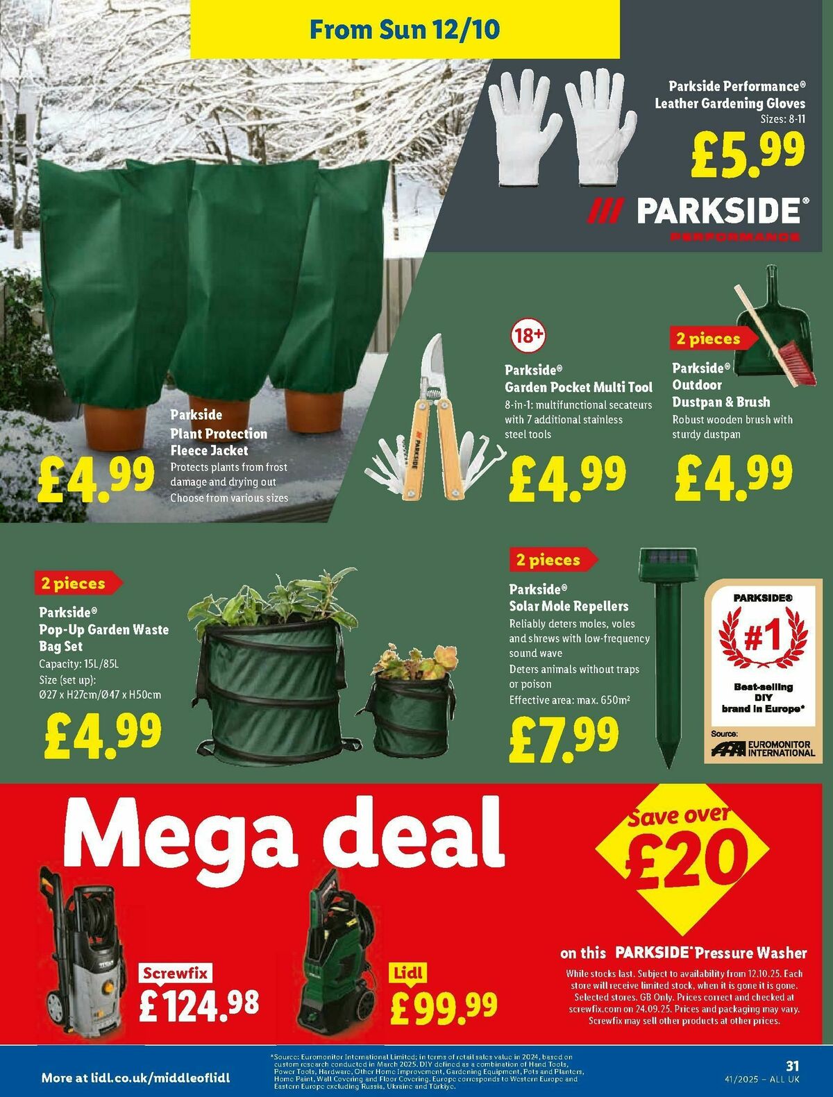 LIDL Offers from 9 October