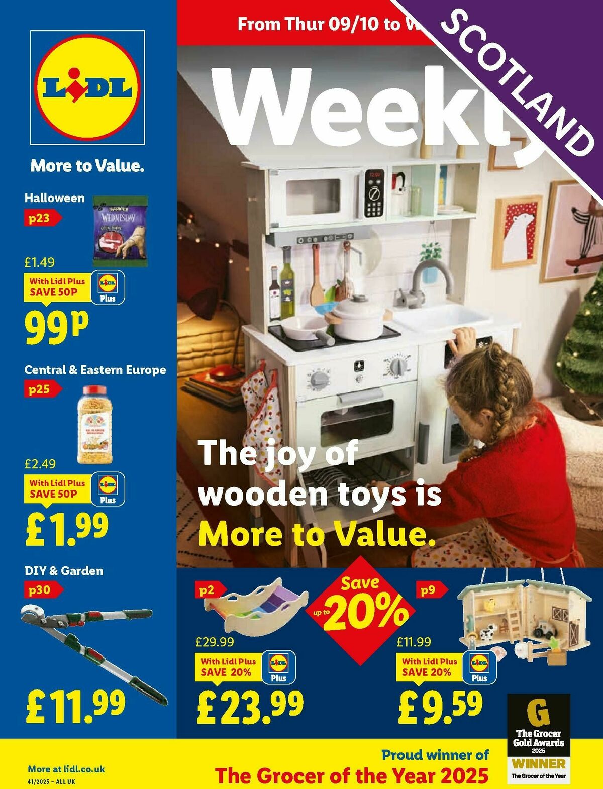 LIDL Scotland Offers from 9 October