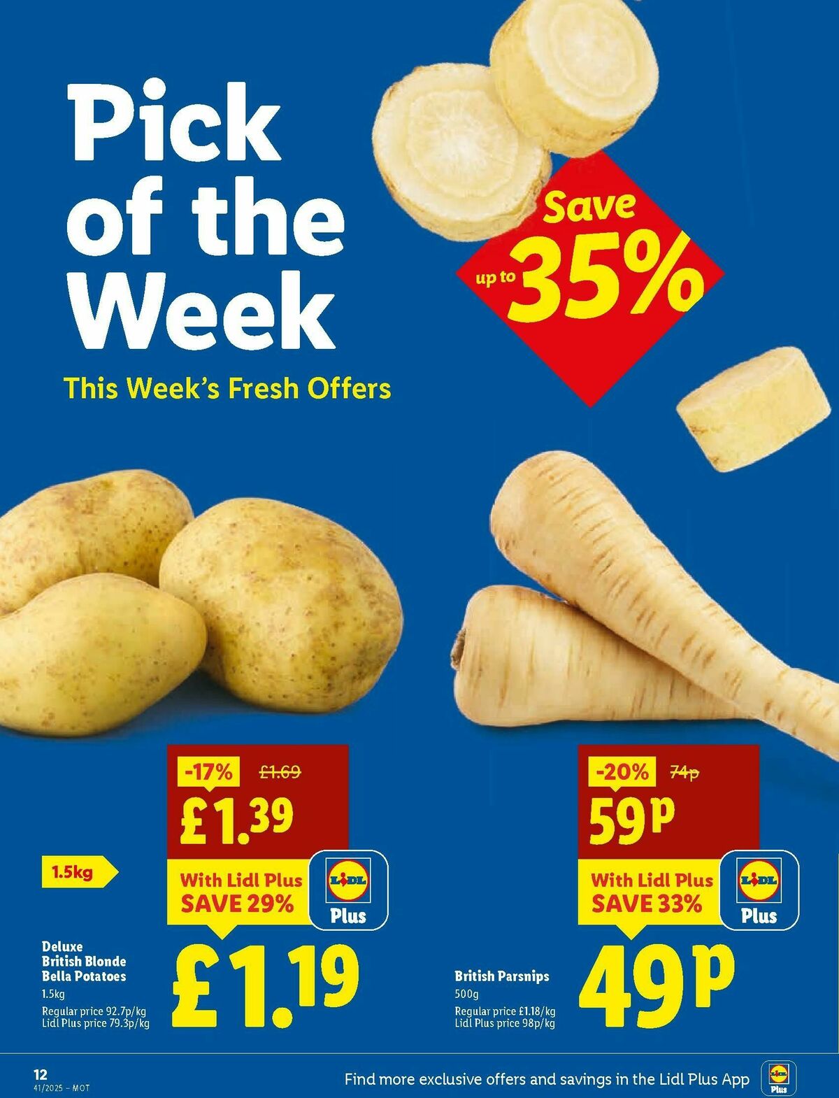 LIDL Scotland Offers from 9 October