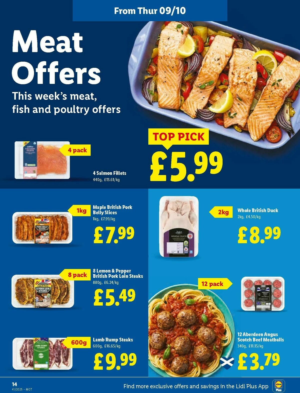 LIDL Scotland Offers from 9 October