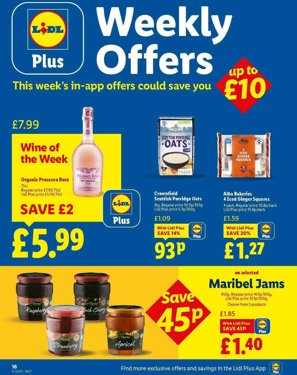 LIDL Scotland Offers from 9 October