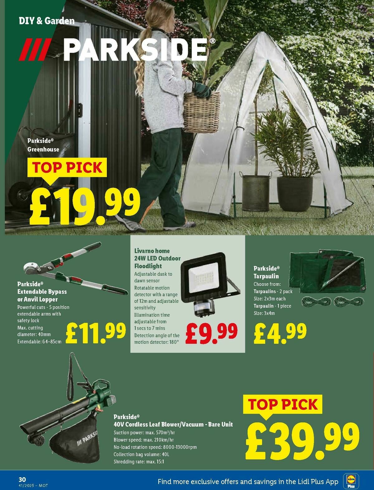 LIDL Scotland Offers from 9 October