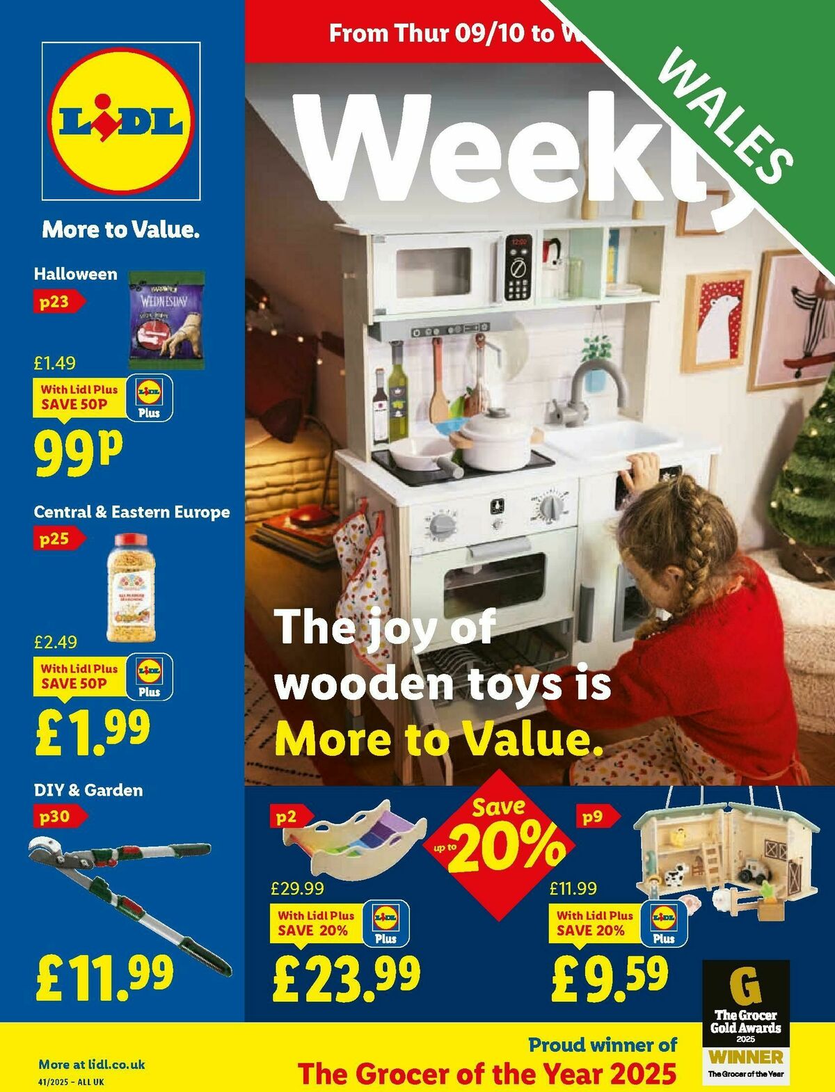 LIDL Wales Offers from 9 October