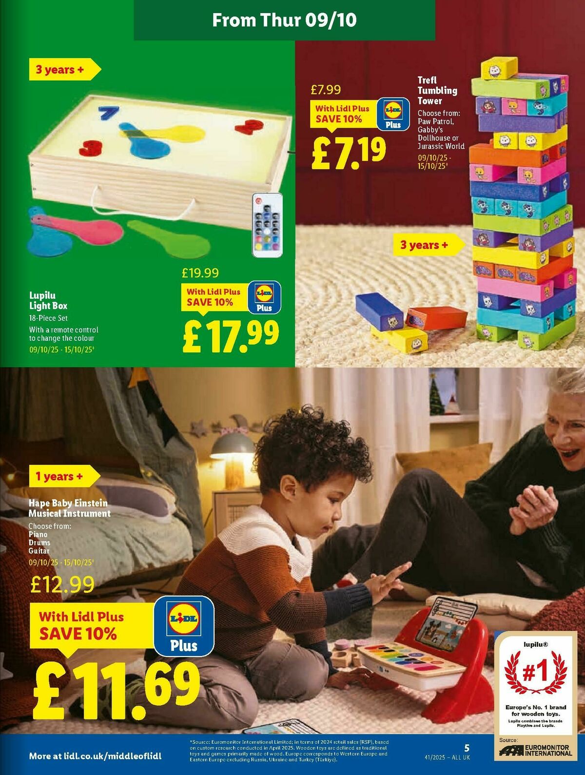 LIDL Wales Offers from 9 October