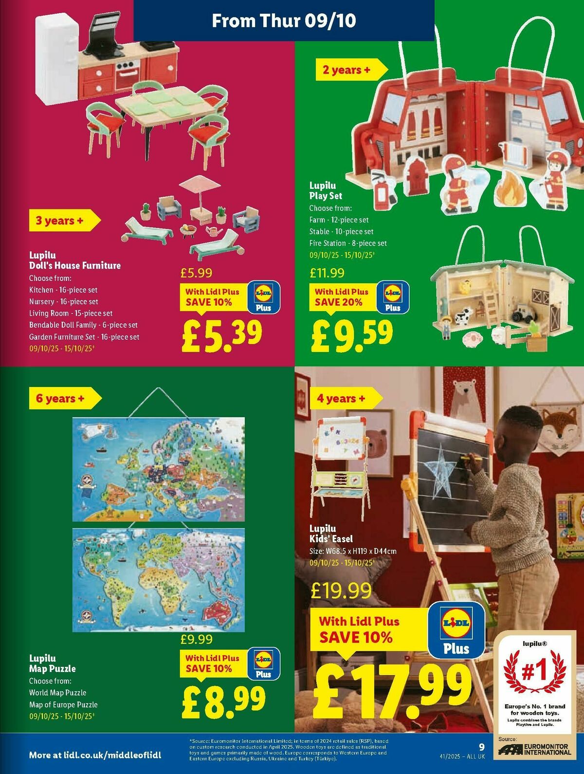LIDL Wales Offers from 9 October