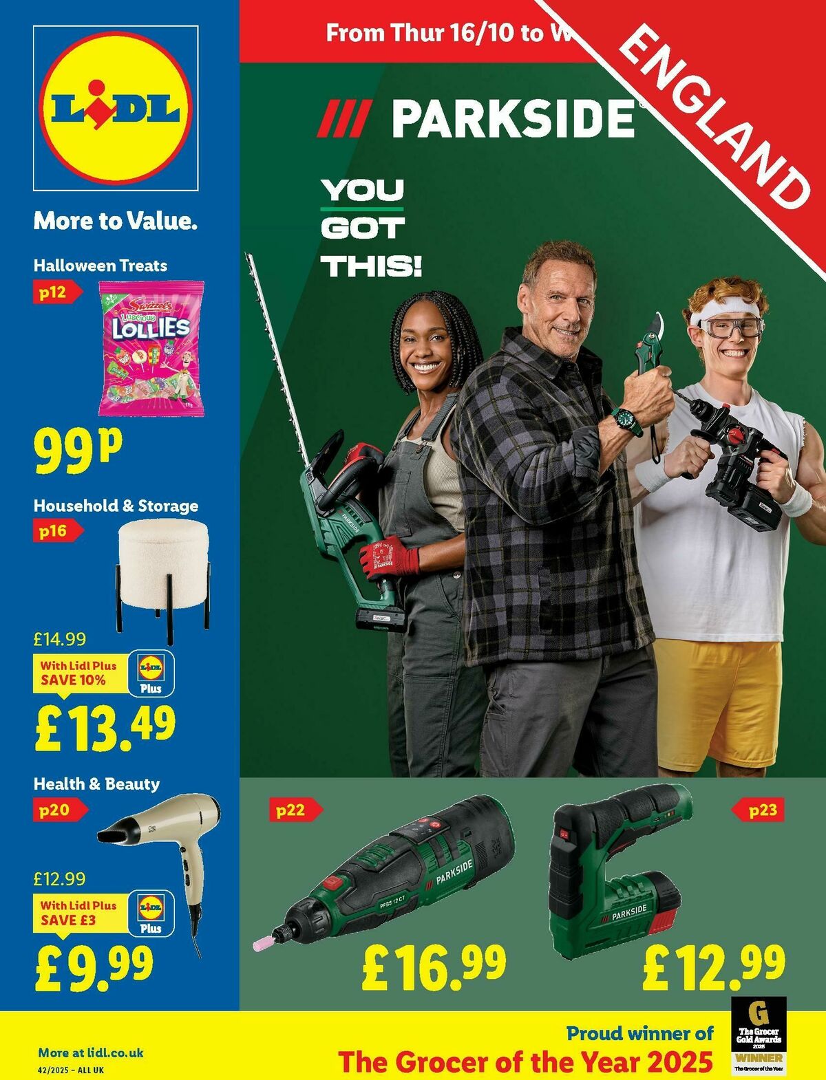 LIDL Offers from 16 October