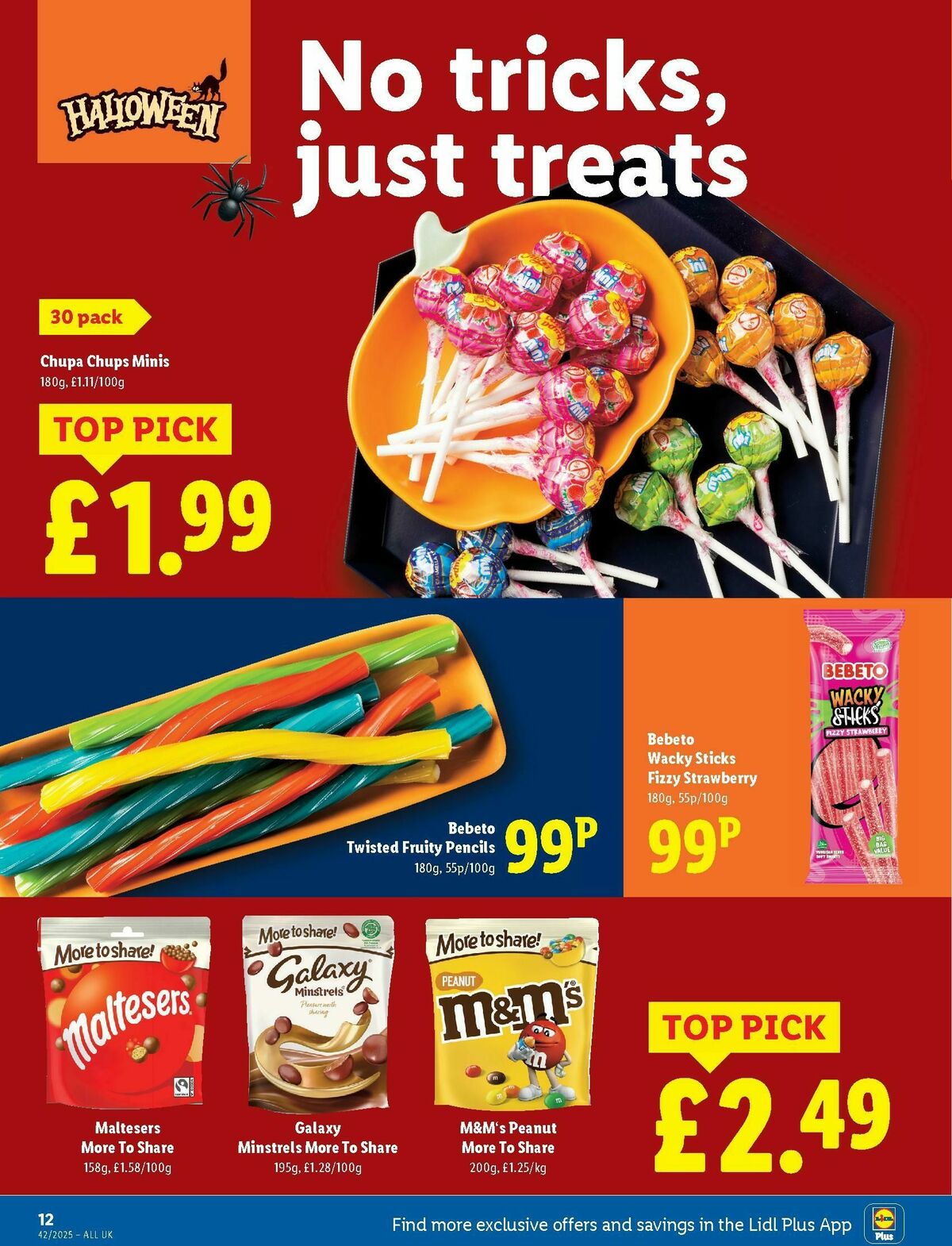 LIDL Scotland Offers from 16 October
