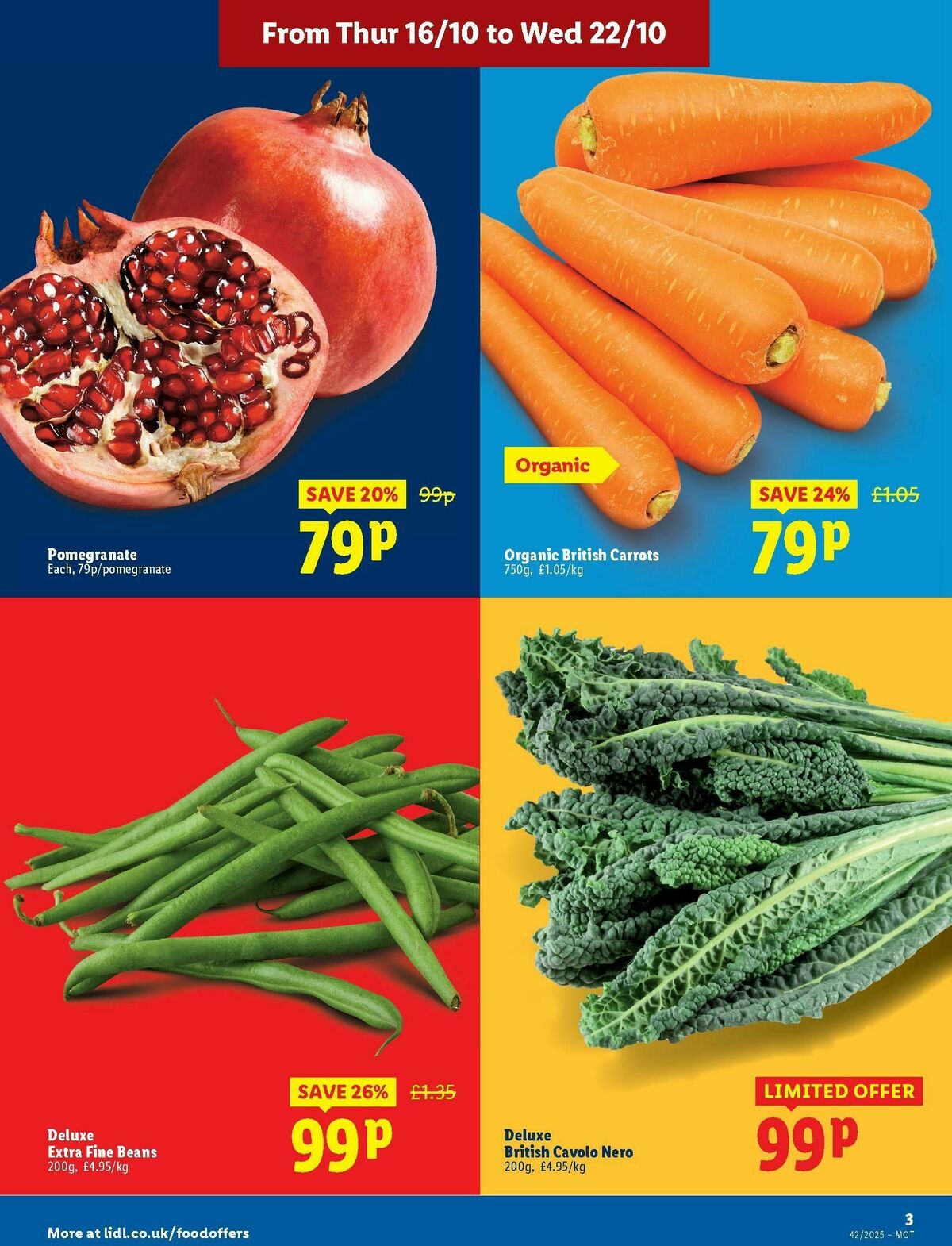 LIDL Scotland Offers from 16 October