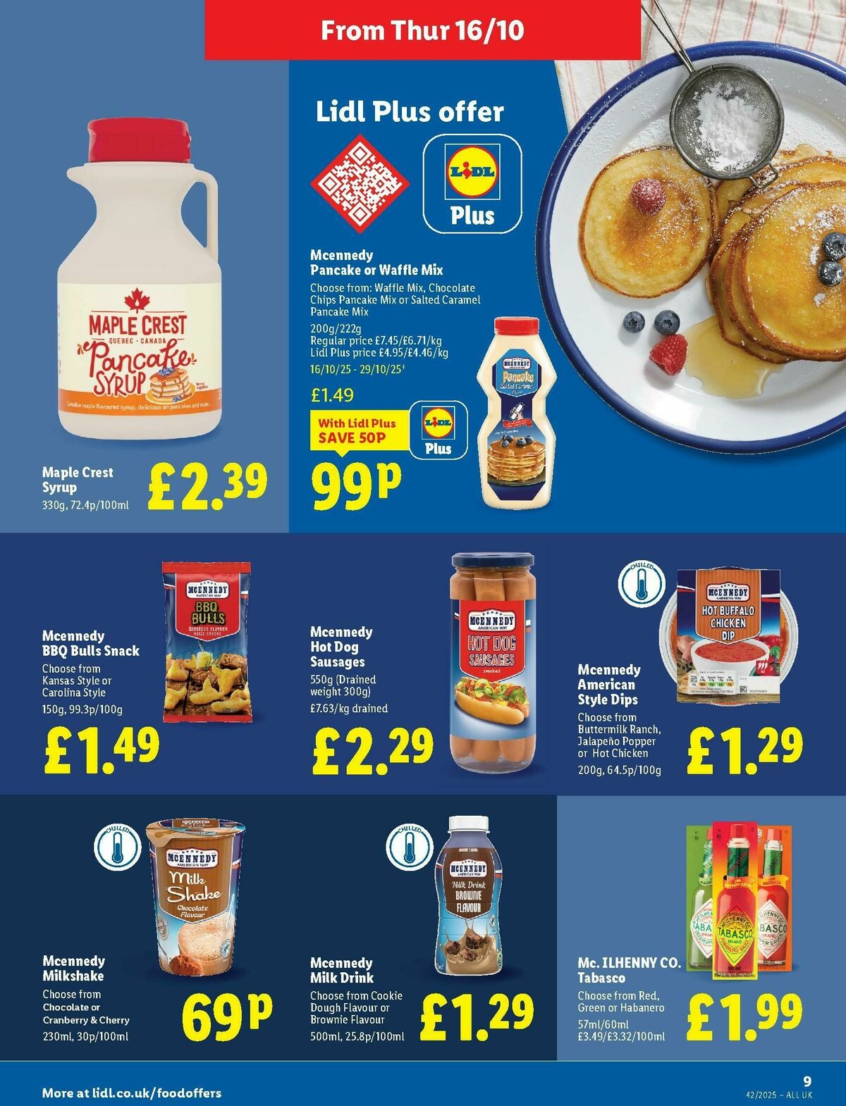 LIDL Scotland Offers from 16 October