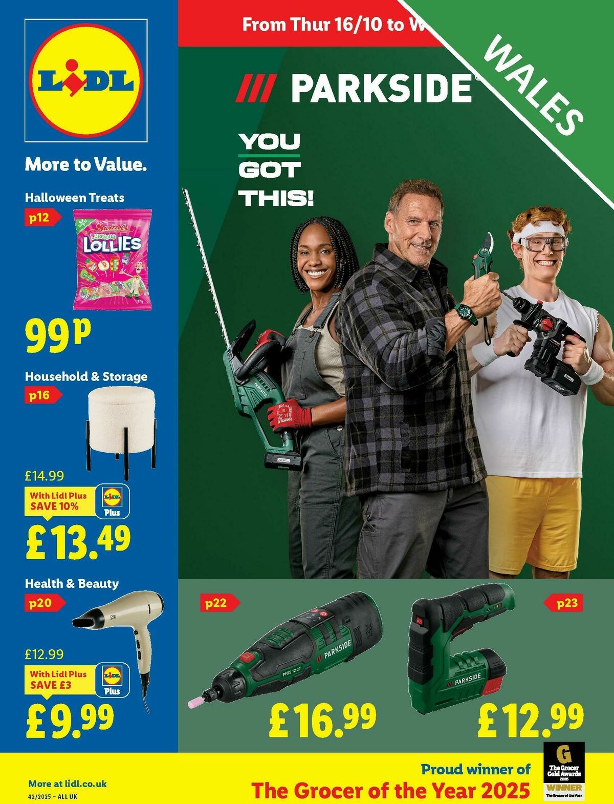 LIDL Wales Offers from 16 October