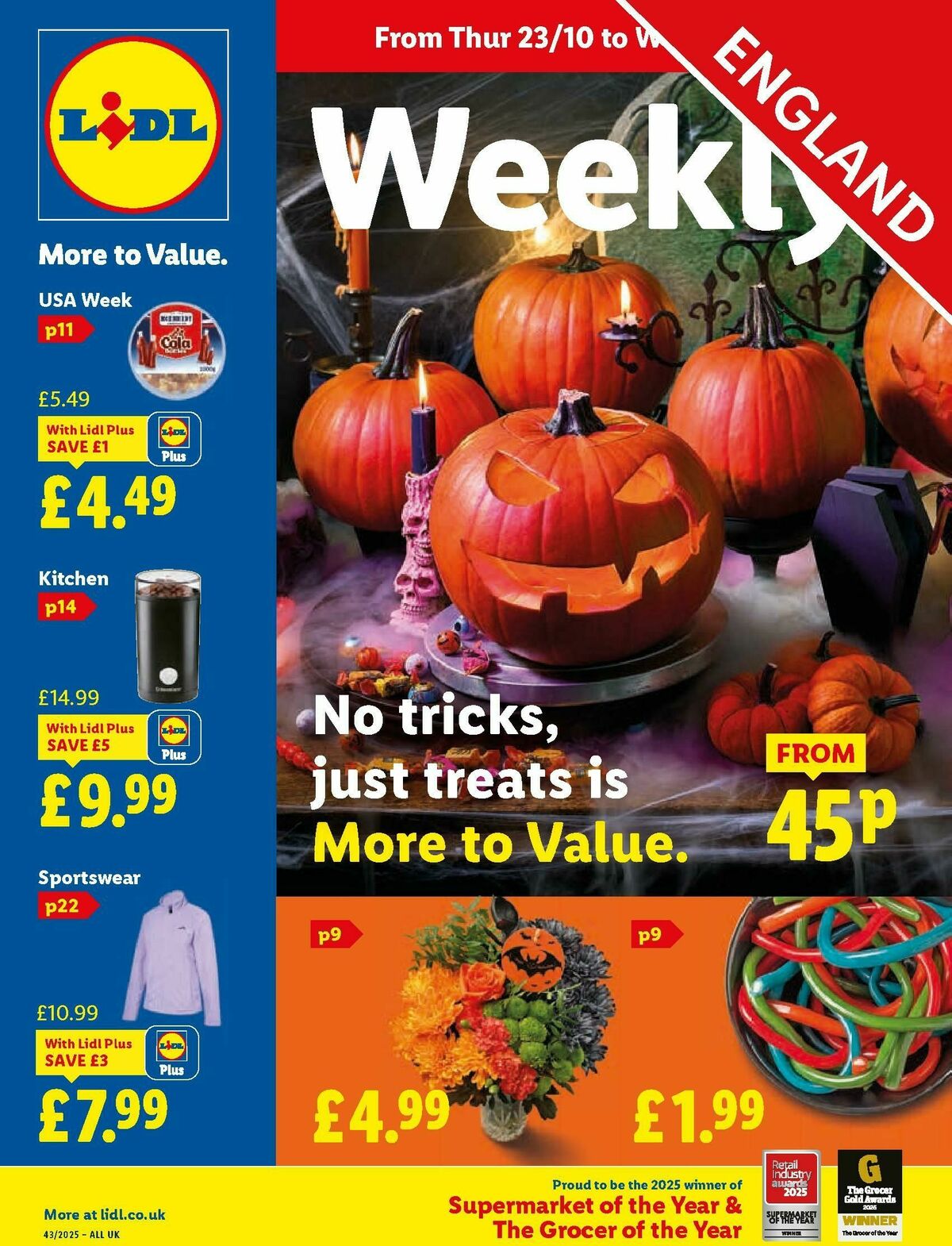 LIDL Offers from 23 October