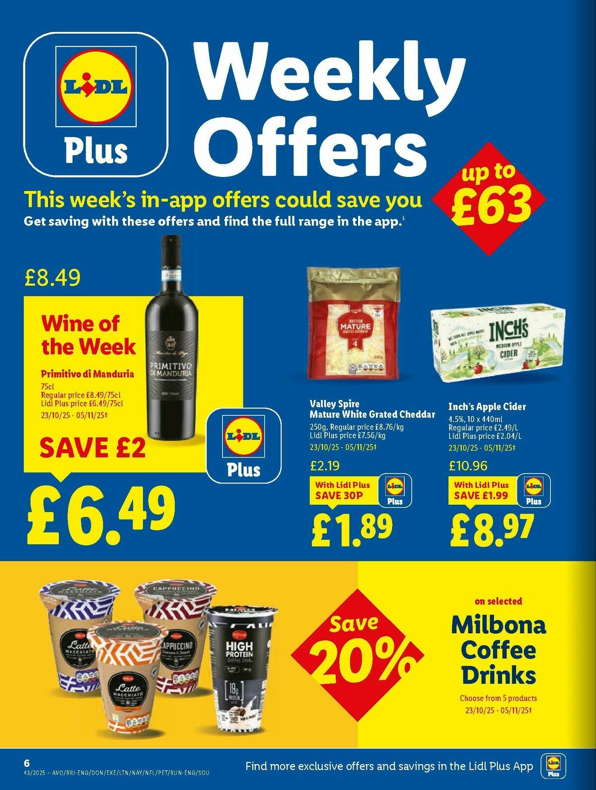 LIDL Offers from 23 October