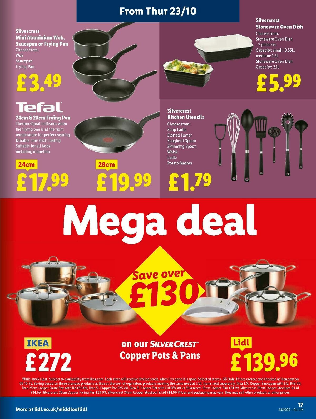 LIDL Scotland Offers from 23 October