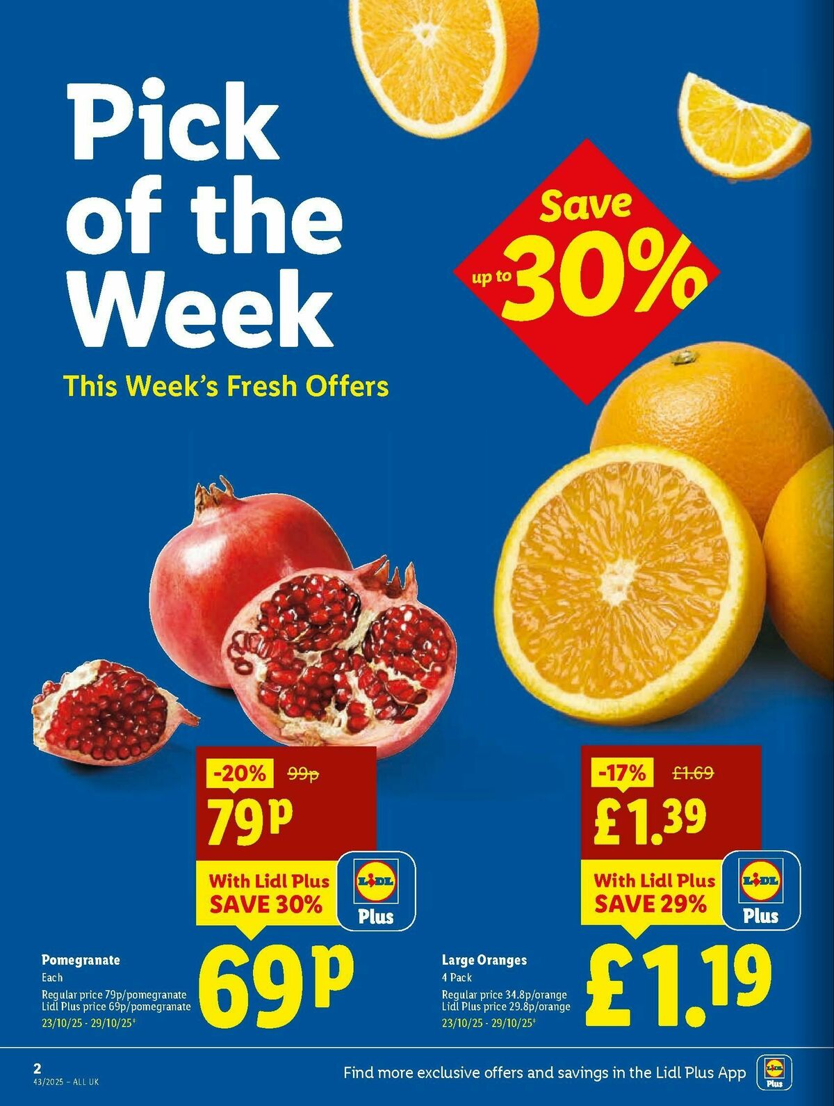 LIDL Scotland Offers from 23 October