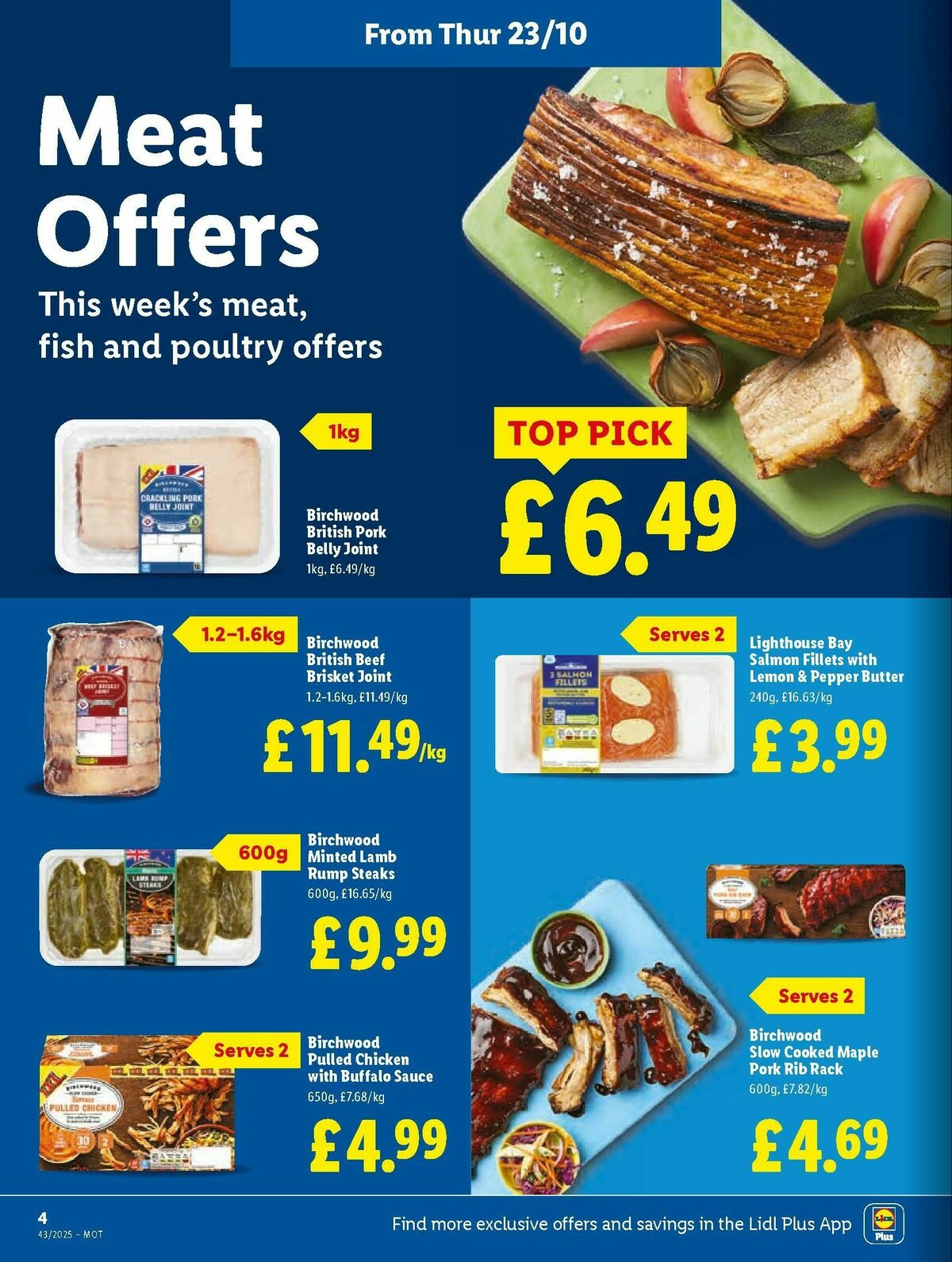 LIDL Scotland Offers from 23 October