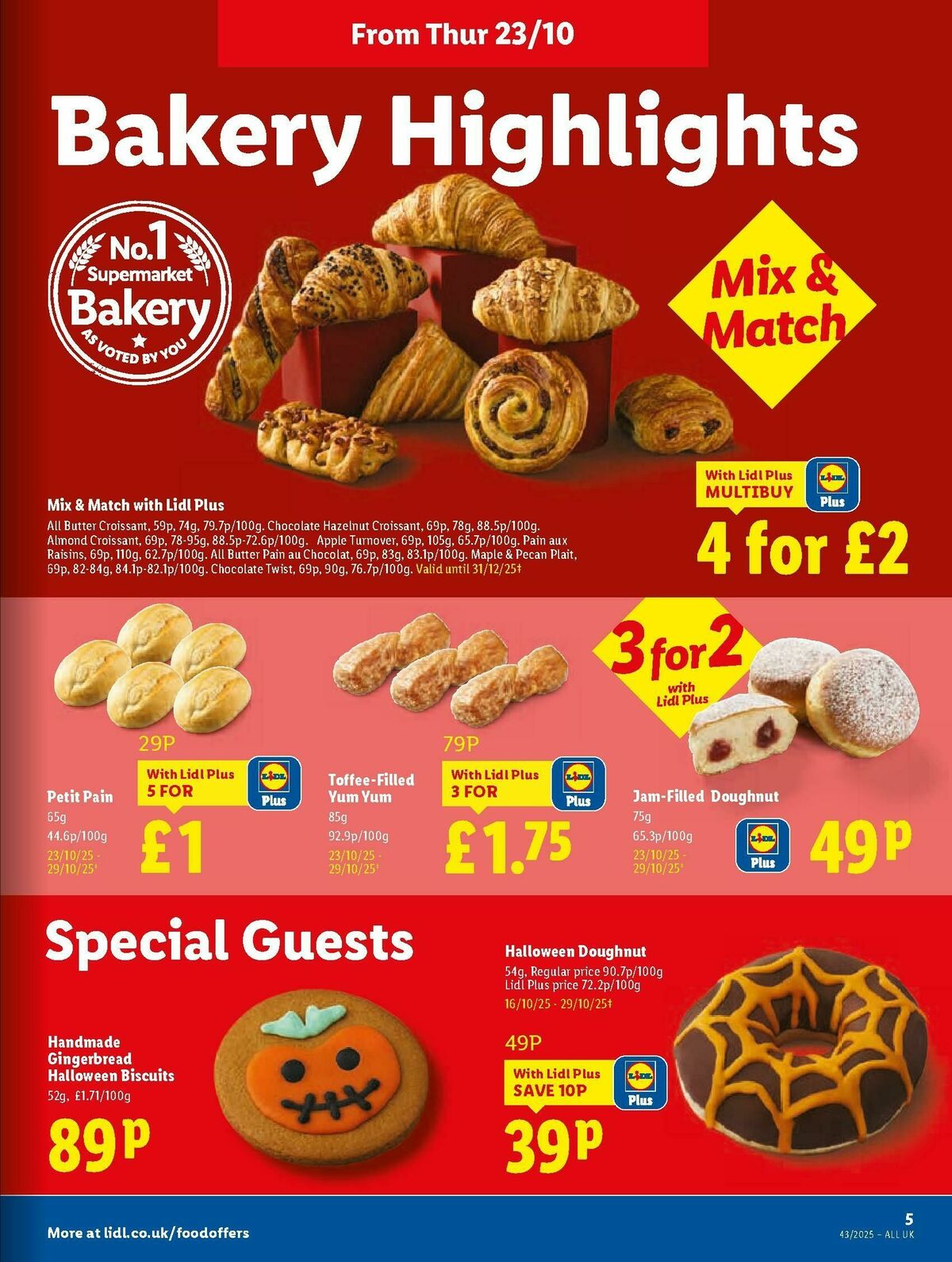 LIDL Scotland Offers from 23 October