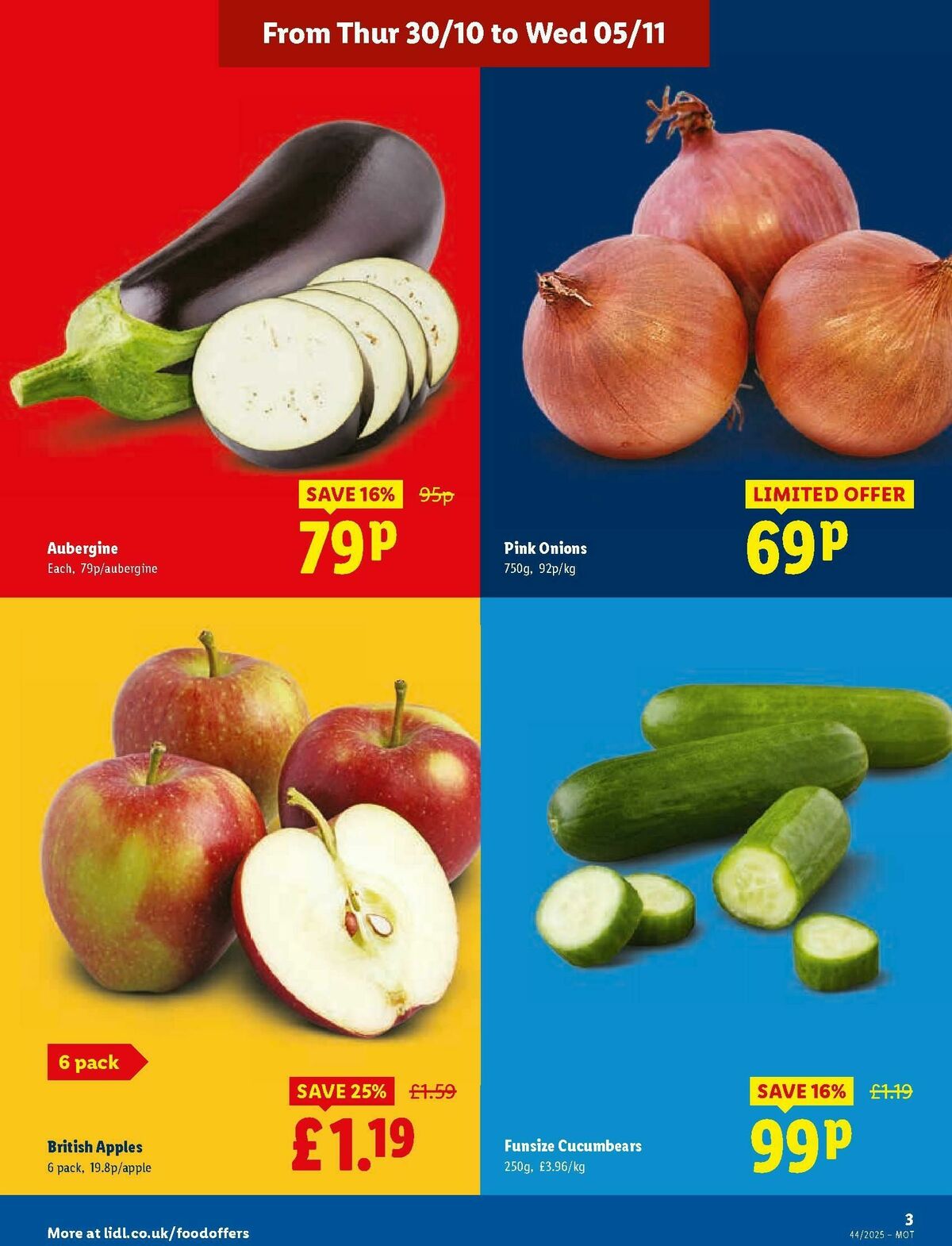 LIDL Scotland Offers from 30 October