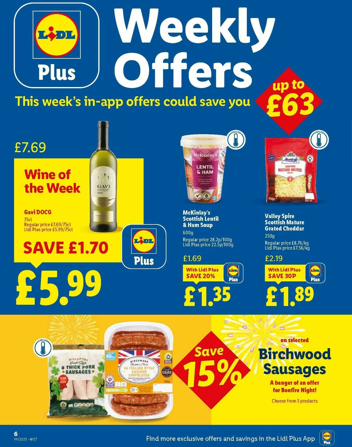LIDL Scotland Offers from 30 October