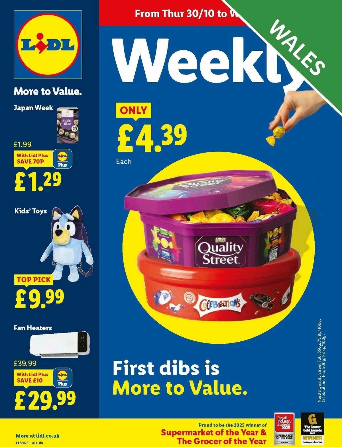 LIDL Wales Offers from 30 October