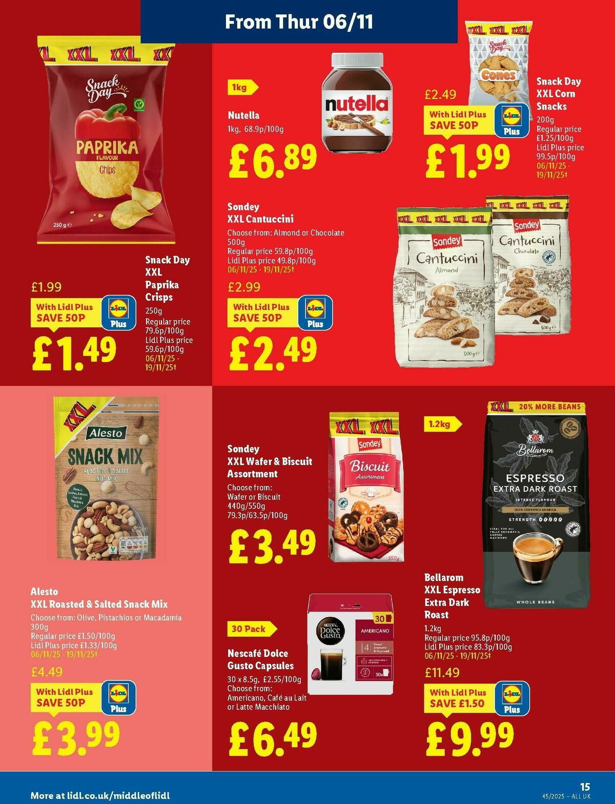 LIDL Offers from 6 November