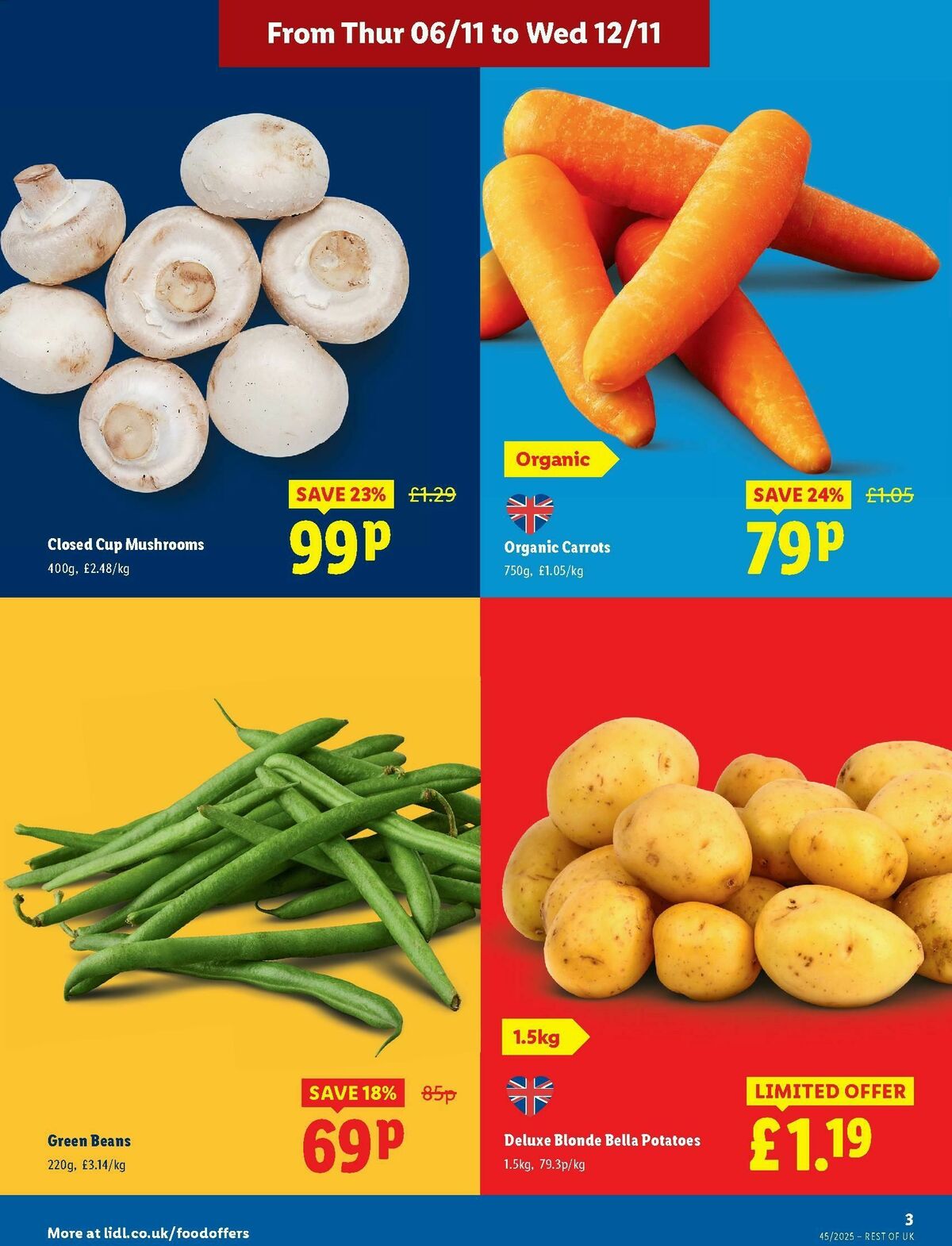 LIDL Offers from 6 November