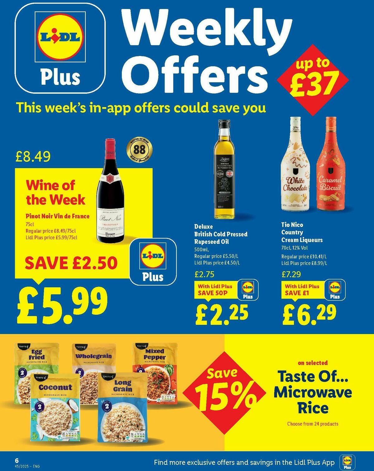 LIDL Offers from 6 November