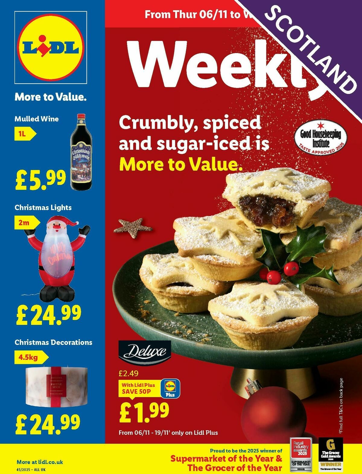 LIDL Scotland Offers from 6 November