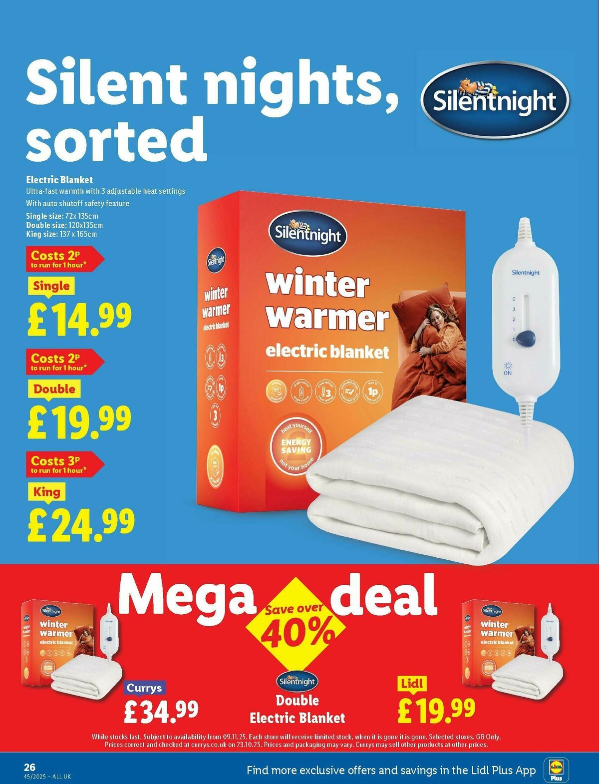 LIDL Scotland Offers from 6 November