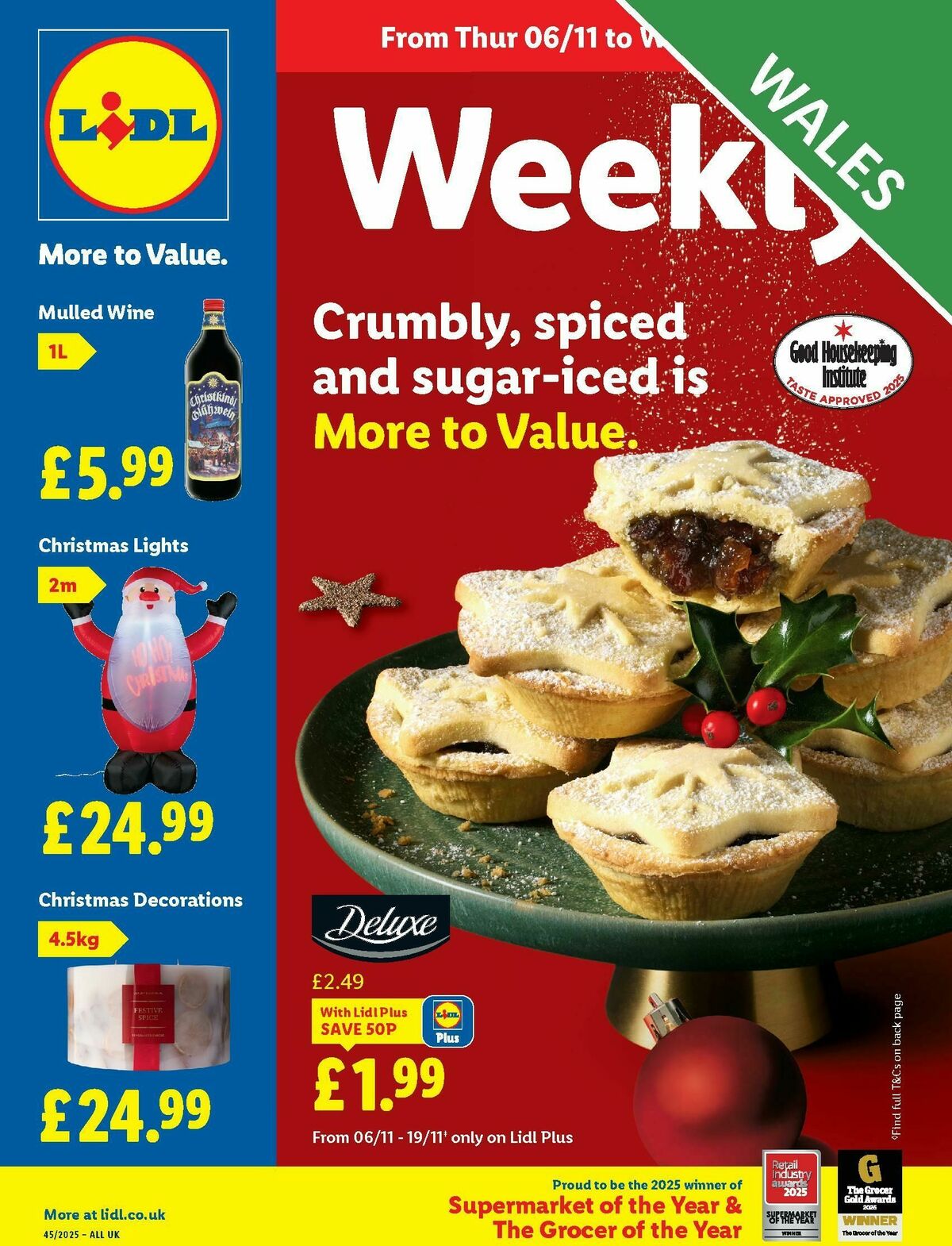 LIDL Wales Offers from 6 November