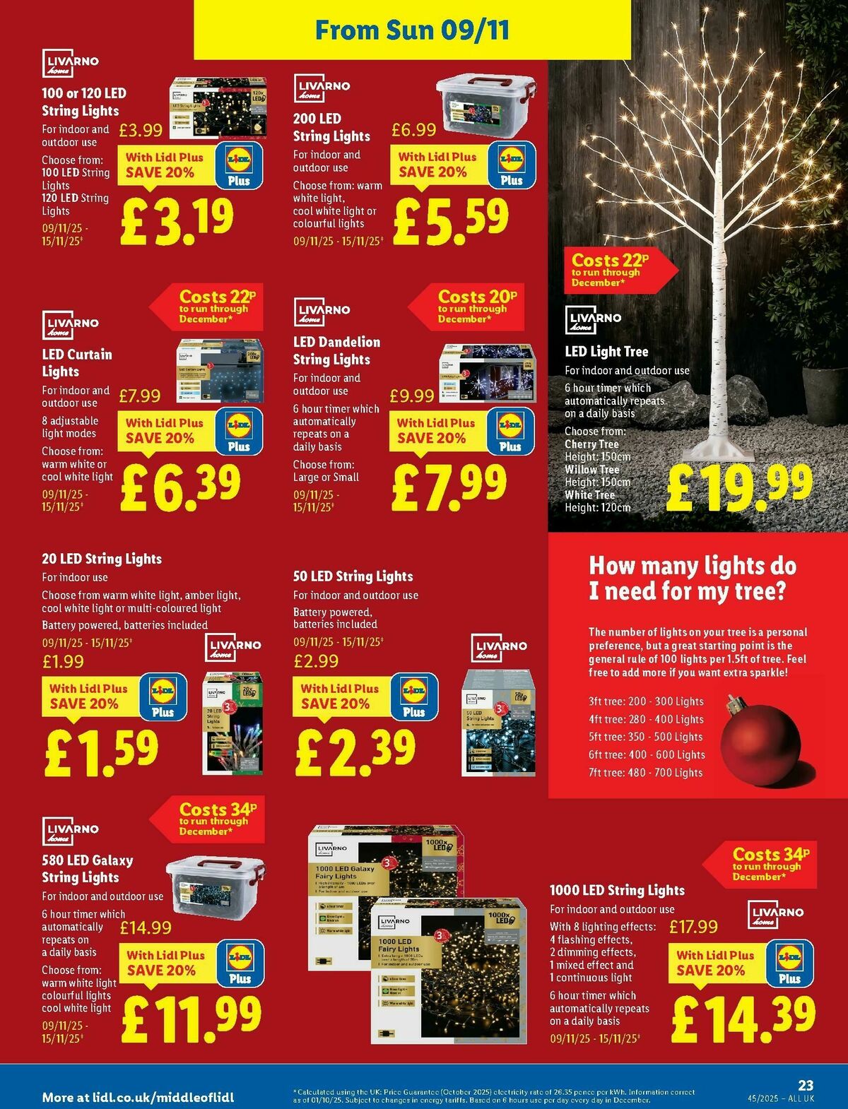 LIDL Wales Offers from 6 November