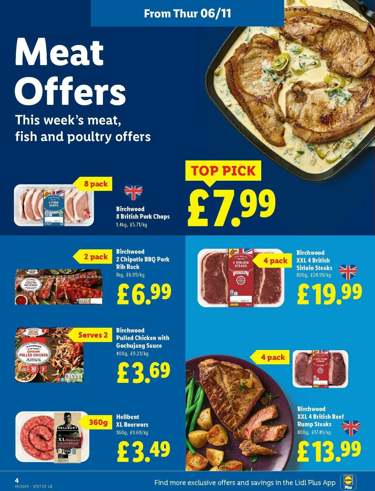LIDL Wales Offers from 6 November