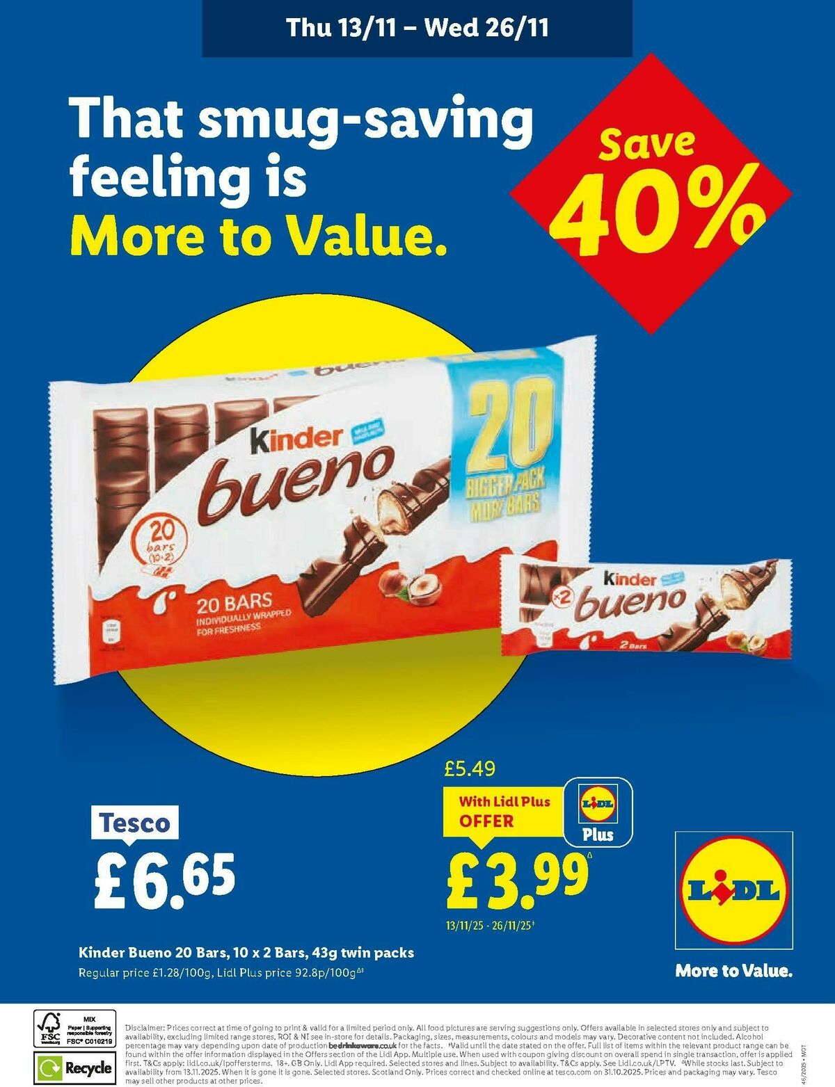 LIDL Scotland Offers from 13 November