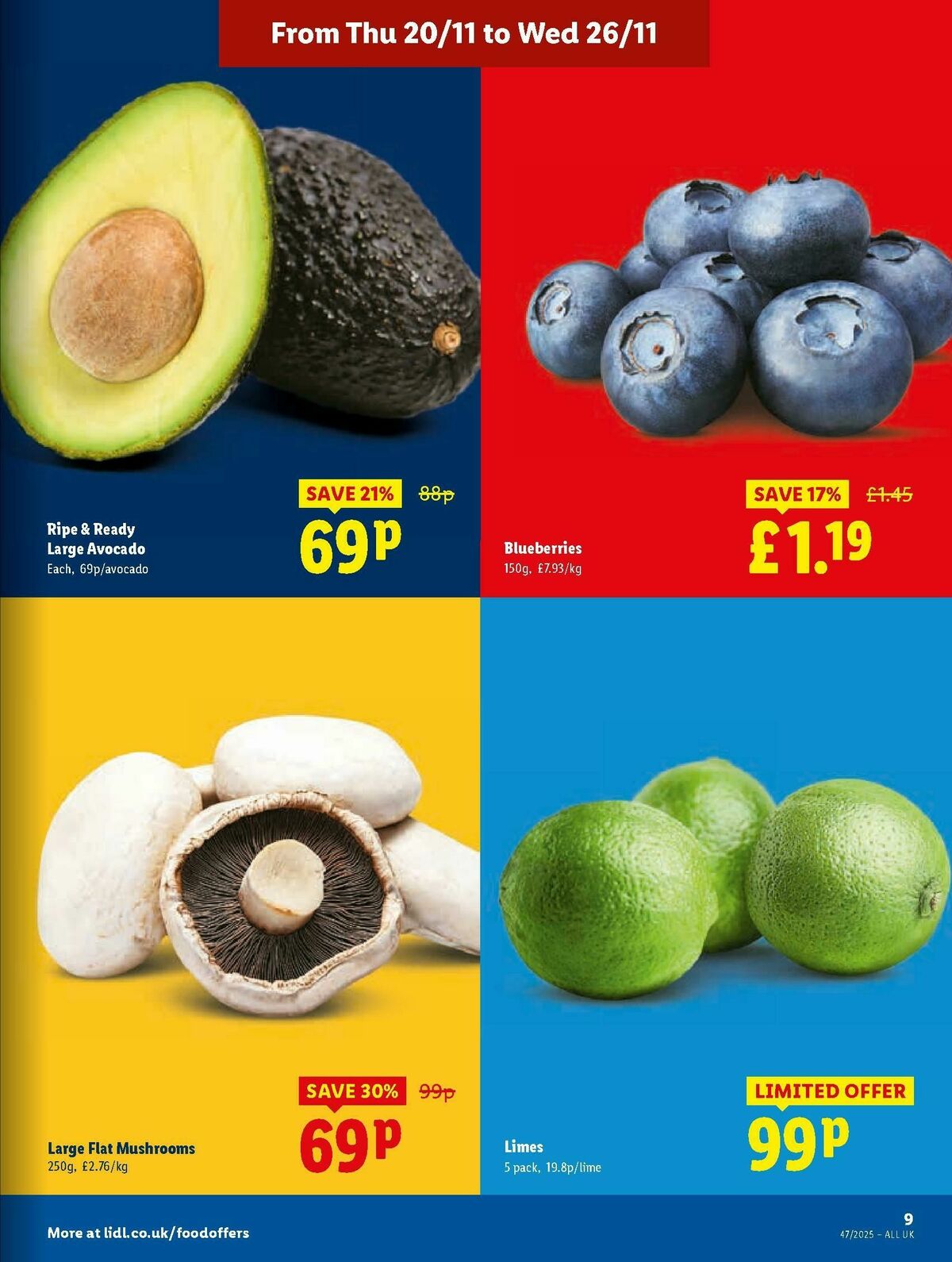LIDL Offers from 20 November
