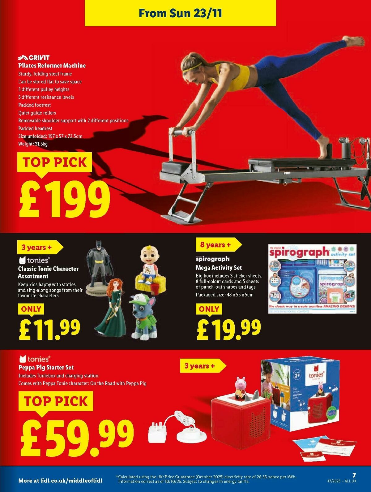 LIDL Scotland Offers from 20 November