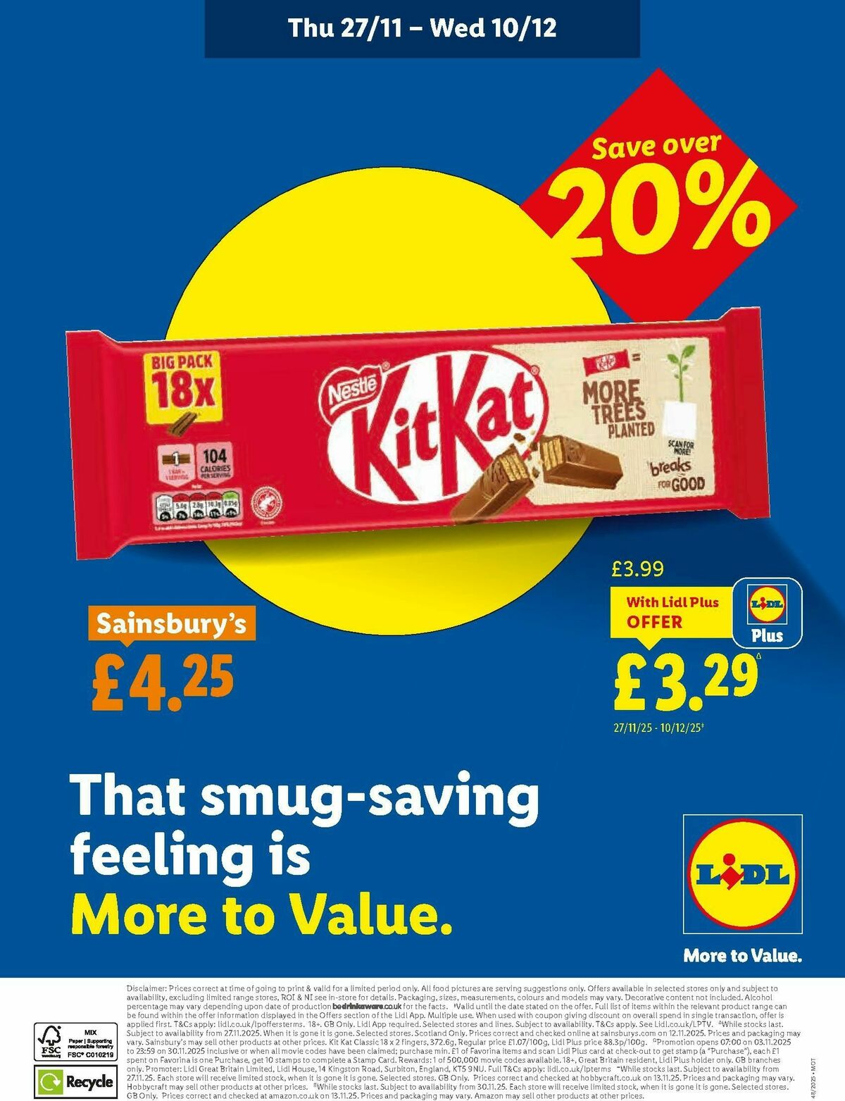 LIDL Scotland Offers from 27 November