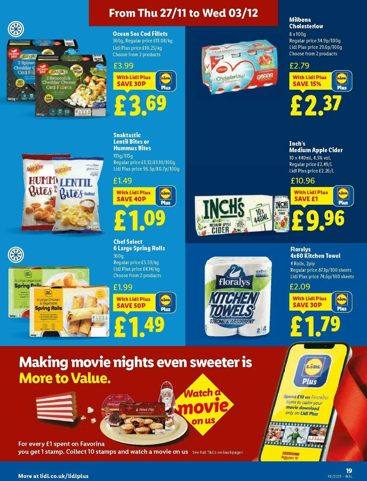 LIDL Wales Offers from 27 November
