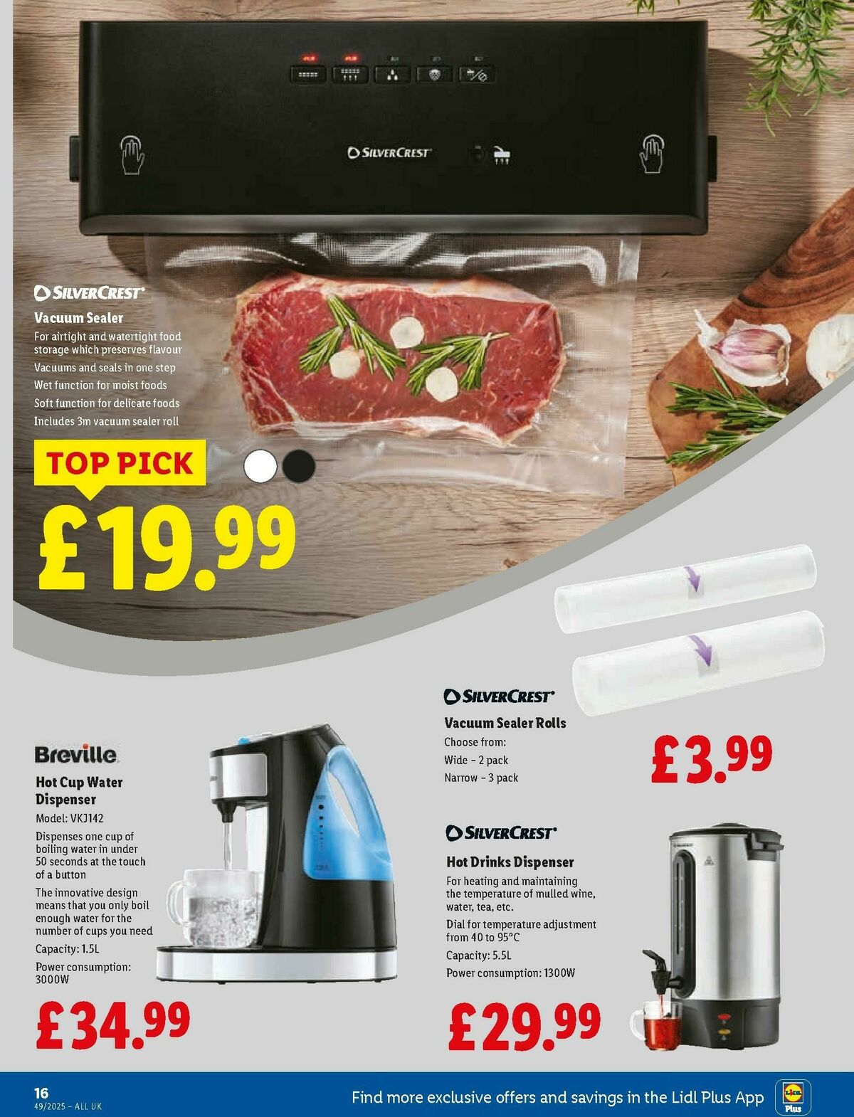 LIDL Offers from 4 December