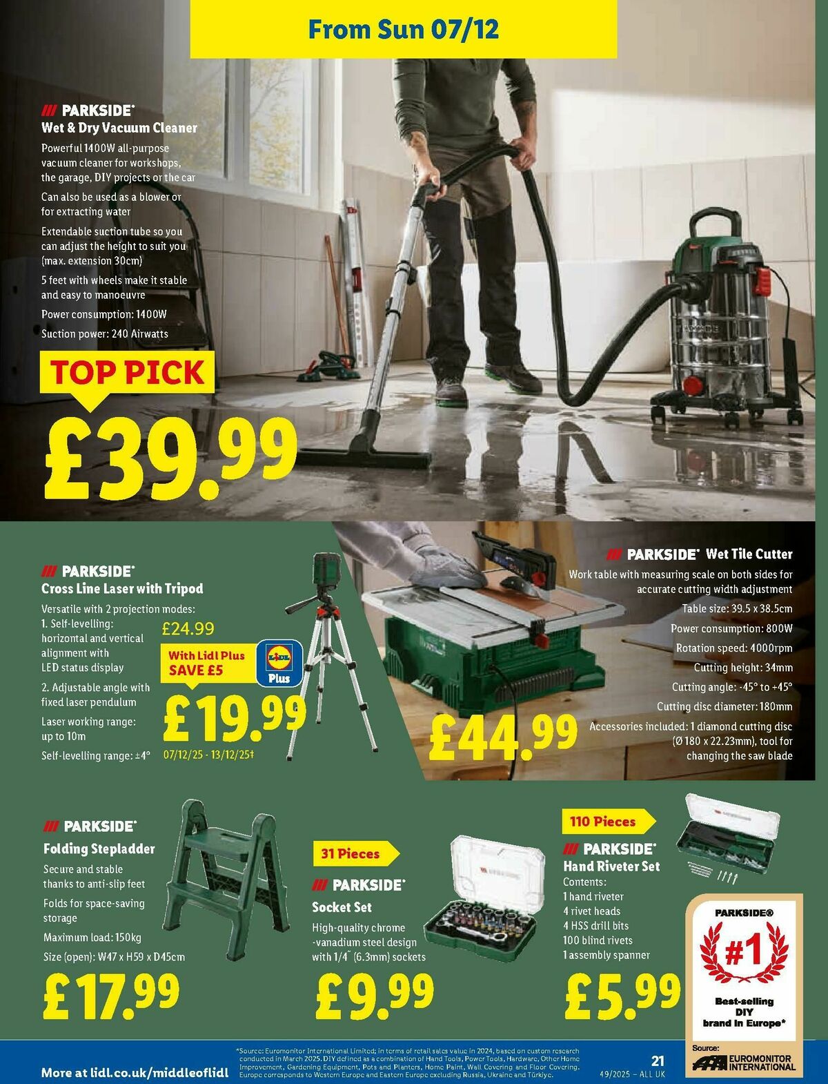 LIDL Offers from 4 December