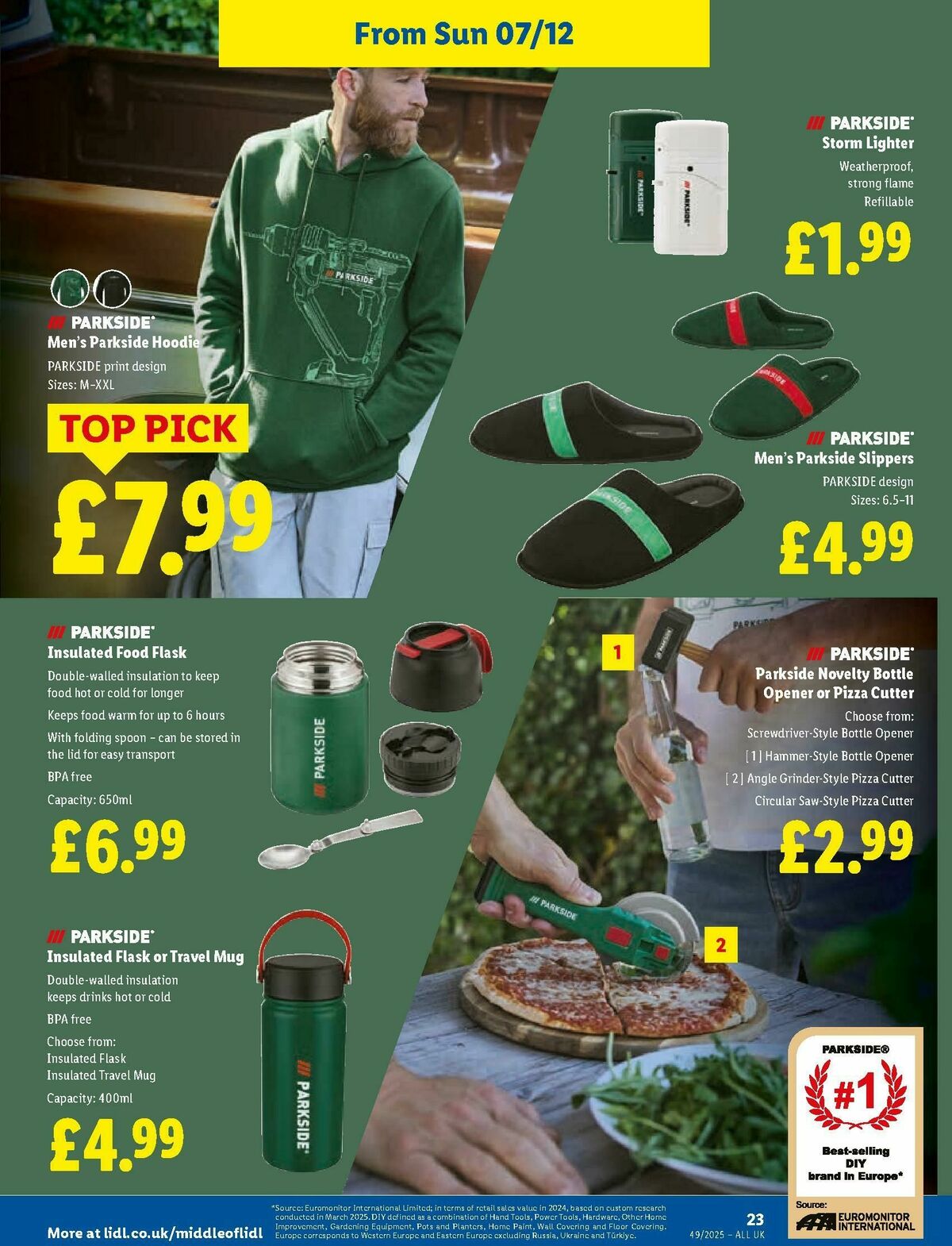 LIDL Offers from 4 December