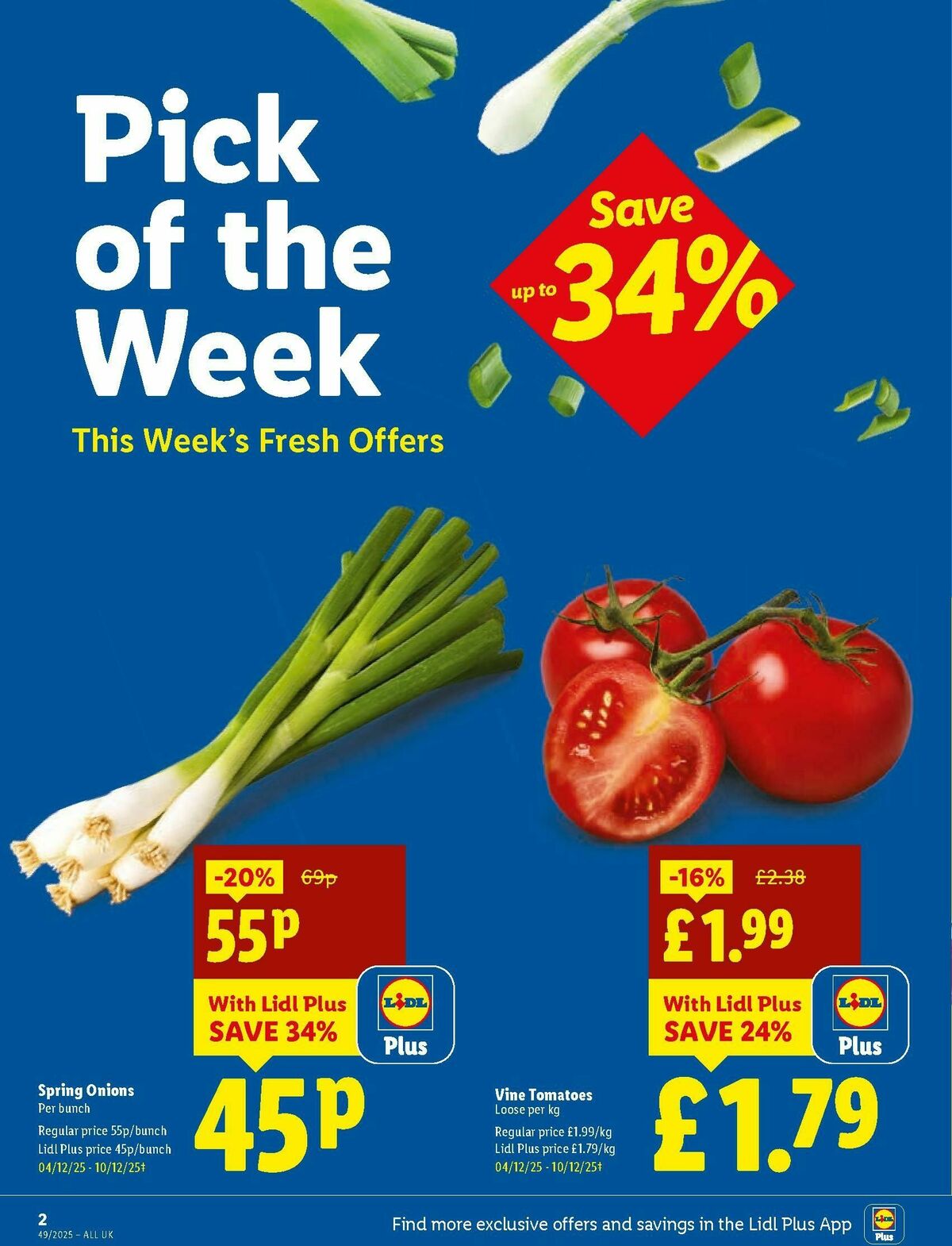 LIDL Offers from 4 December
