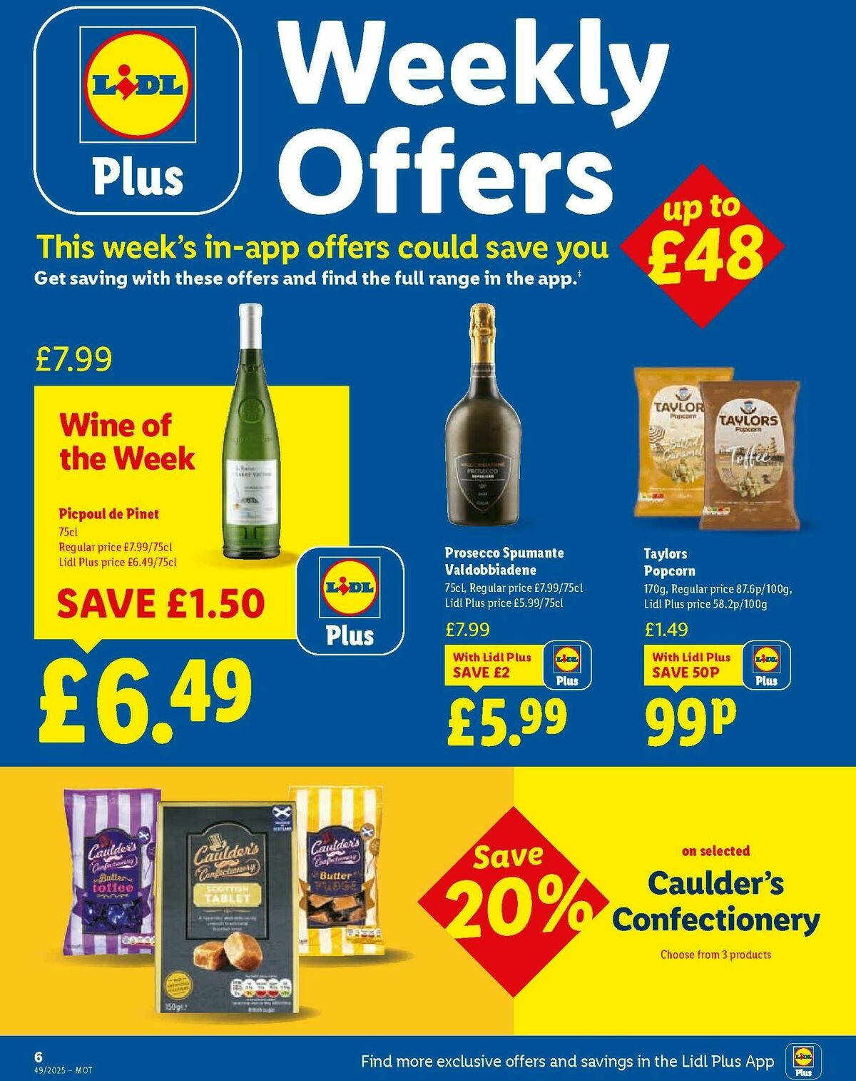LIDL Scotland Offers from 4 December