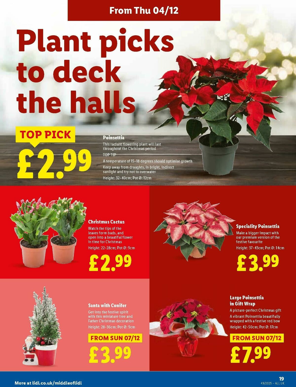 LIDL Wales Offers from 4 December
