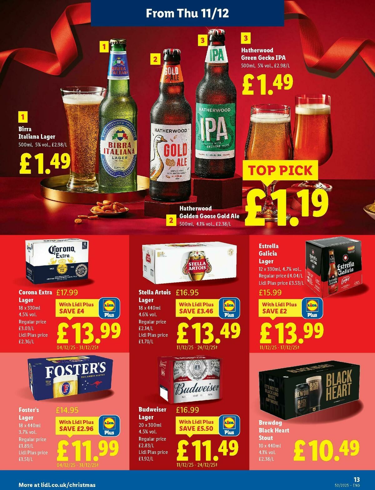LIDL Offers from 11 December