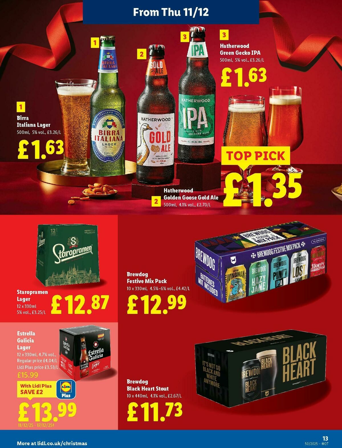LIDL Scotland Offers from 11 December