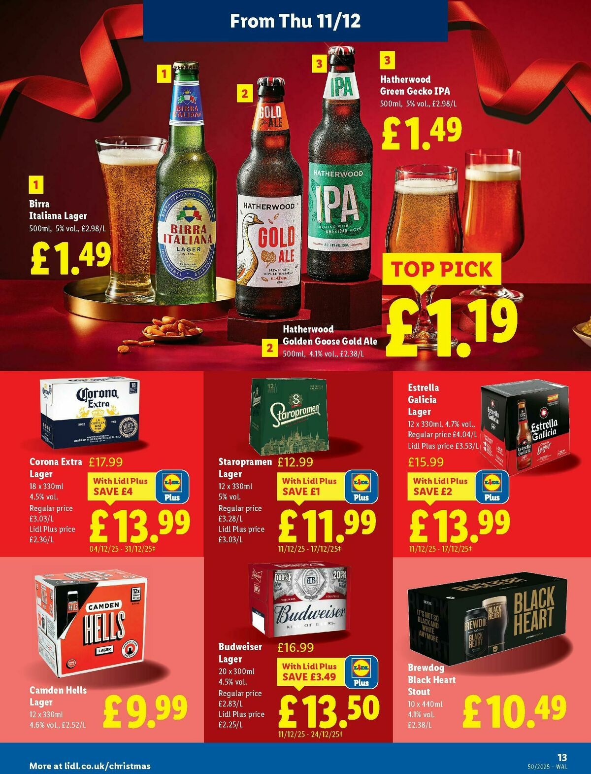 LIDL Wales Offers from 11 December