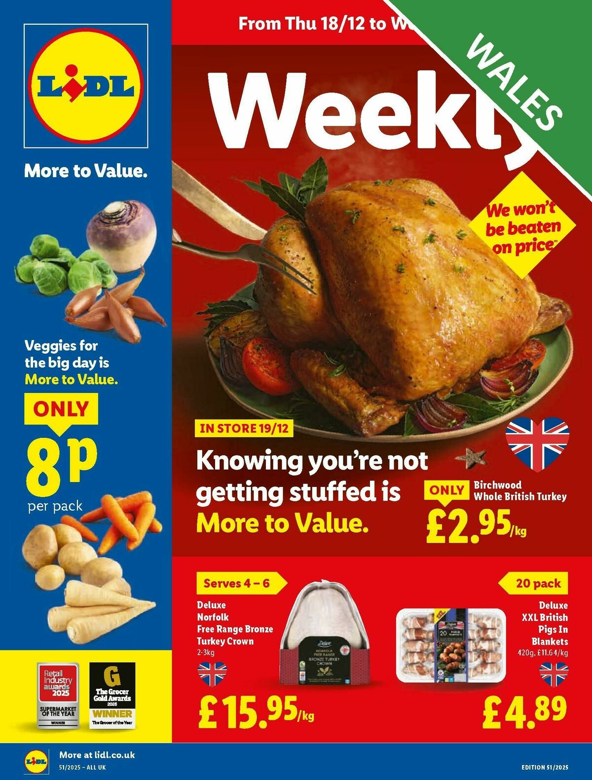 LIDL Wales Offers from 18 December