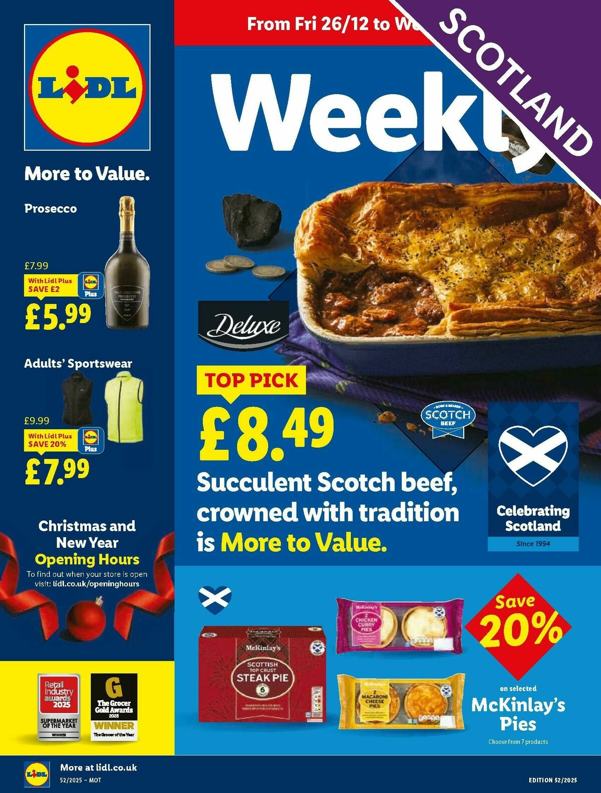 LIDL Scotland Offers from 26 December