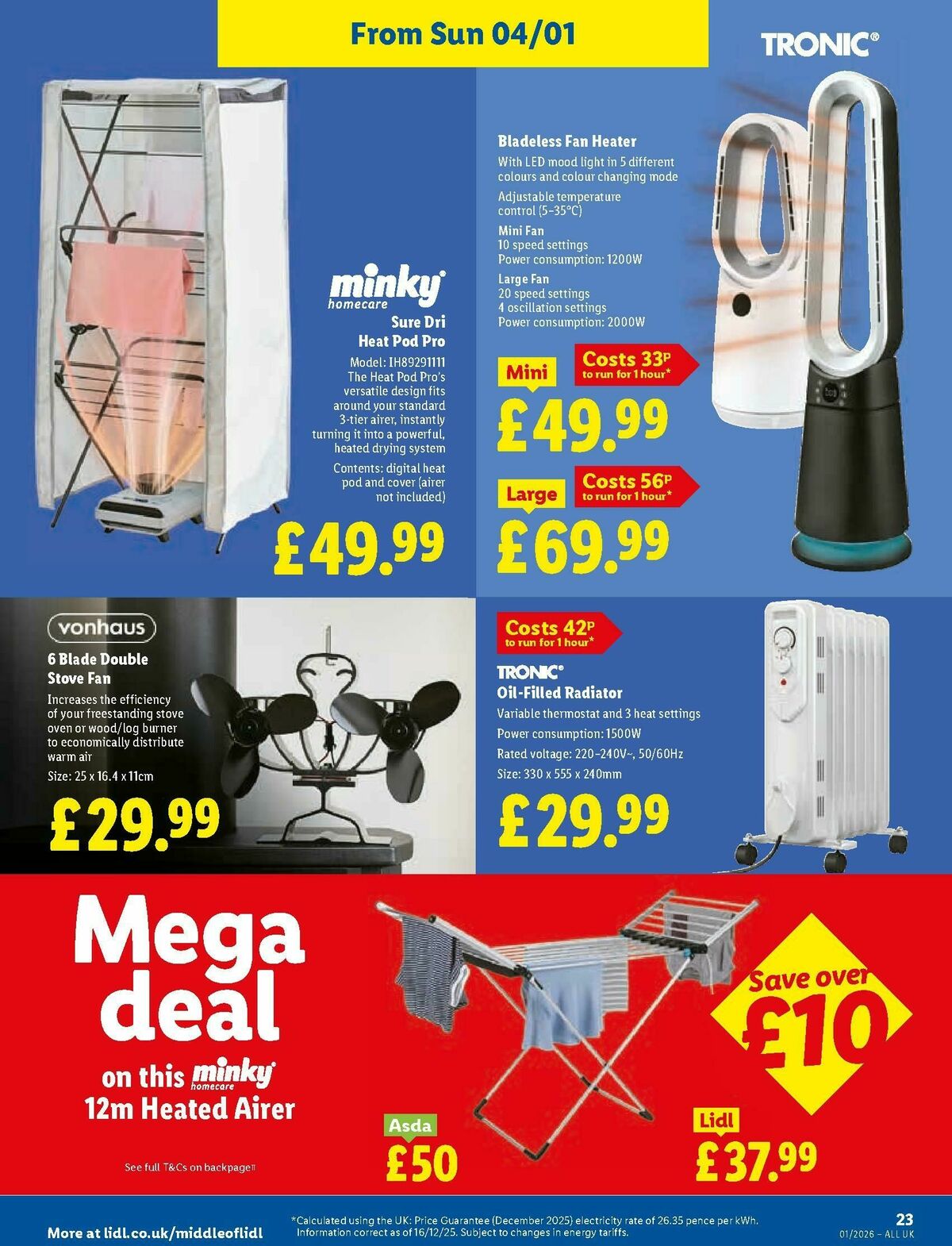 LIDL Scotland Offers from 31 December