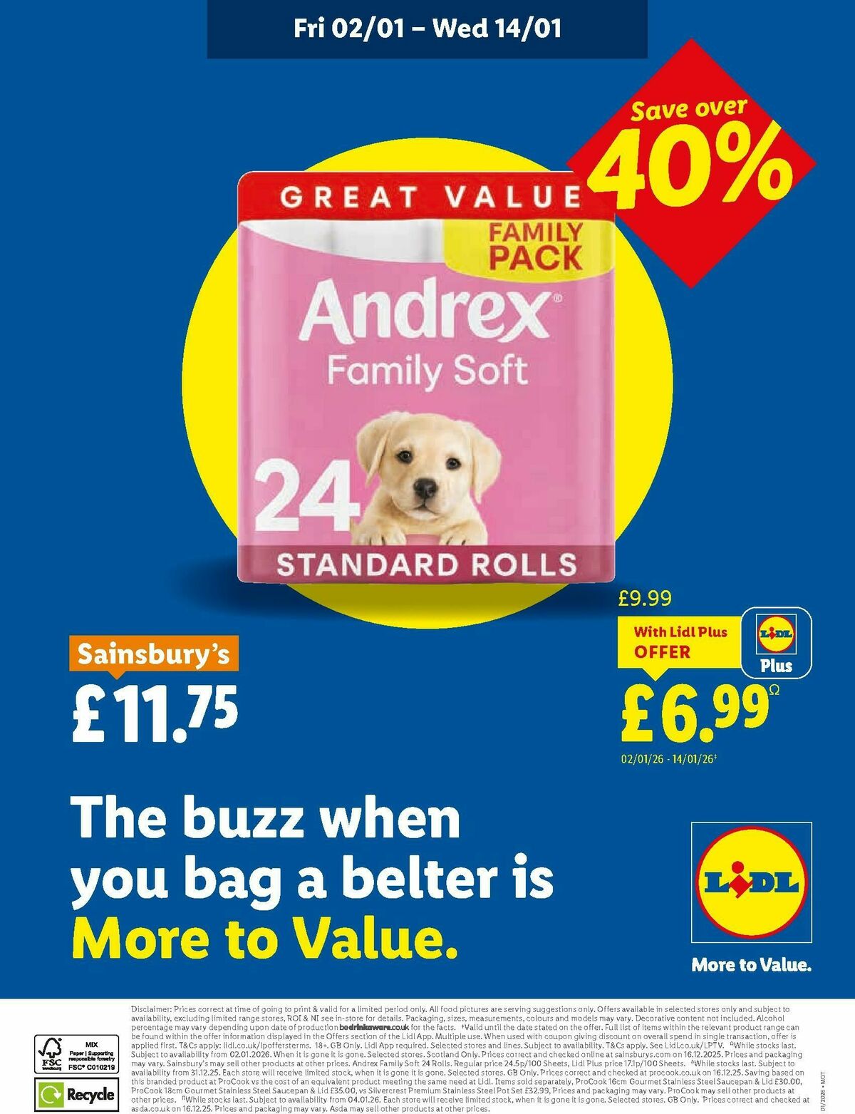 LIDL Scotland Offers from 31 December